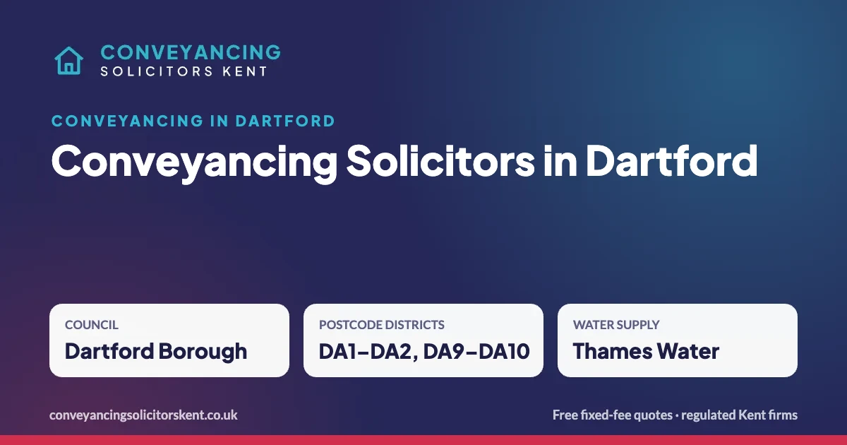 Conveyancing Solicitors in Dartford – key facts at a glance