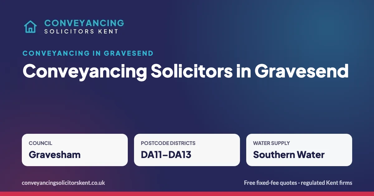 Conveyancing Solicitors in Gravesend – key facts at a glance